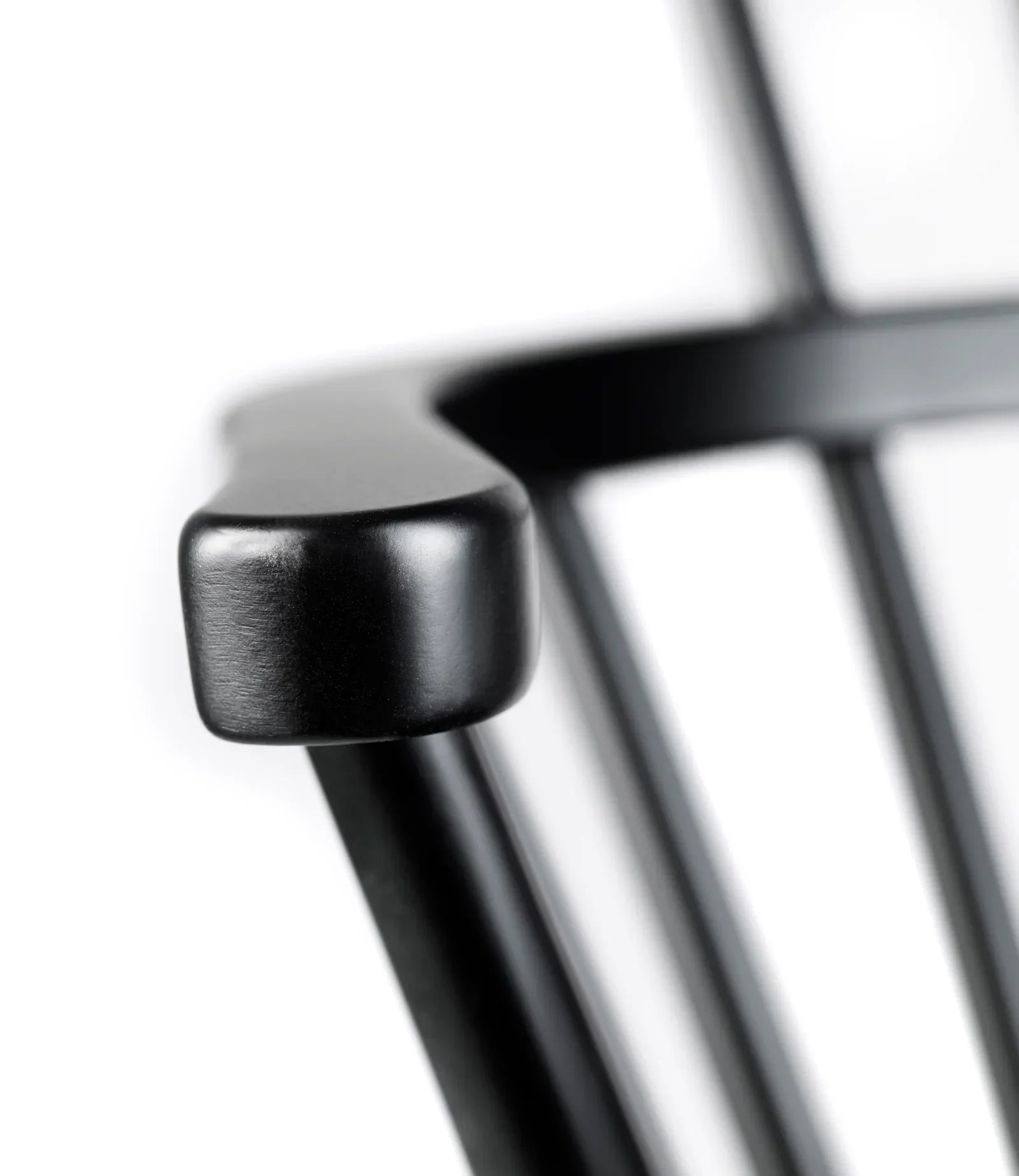 J52B Chair — Jet Black Painted Beech
