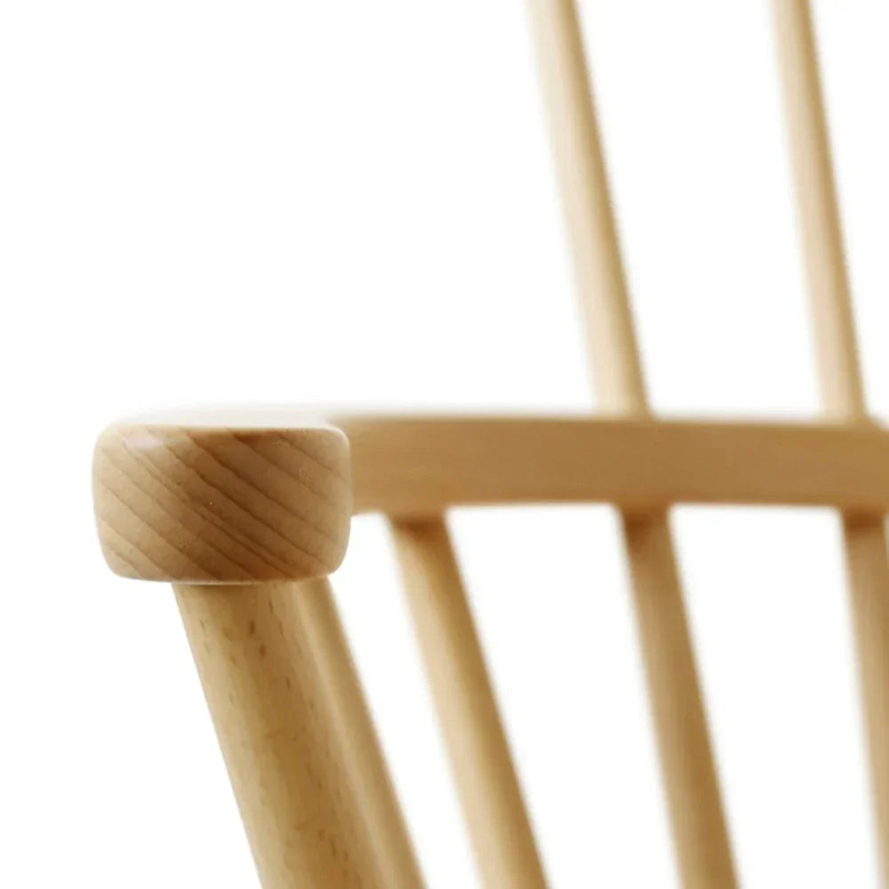 J52G Rocking Chair — Nature Lacquered Beech
