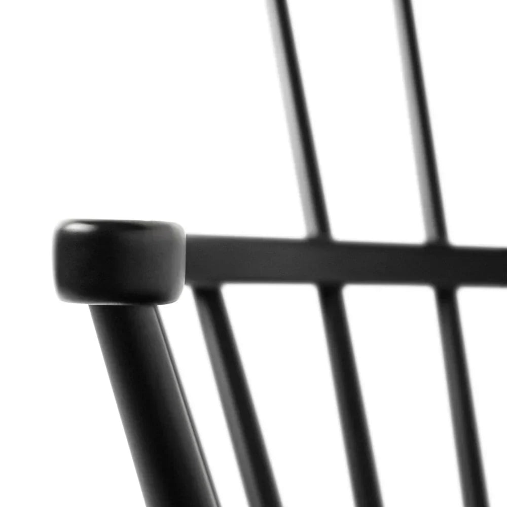 J52G Rocking Chair — Jet Black Painted Beech