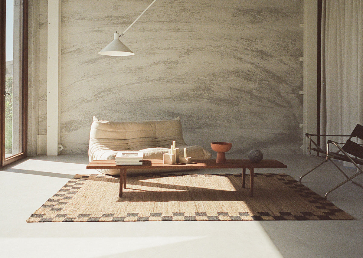 Jute Border Rug