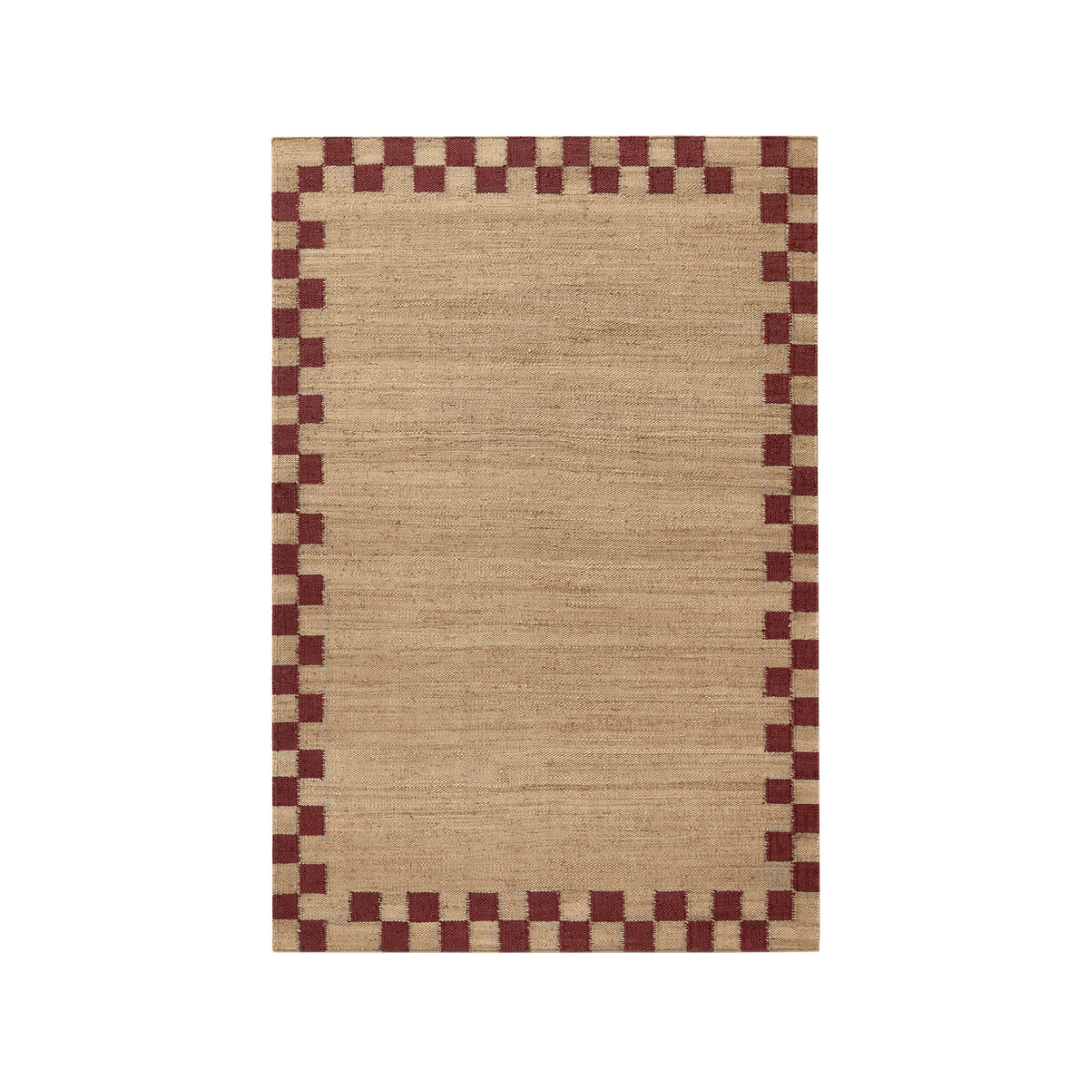 Jute Border Rug