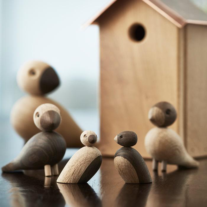 Pair Of Sparrows — Oak/Smoked Oak