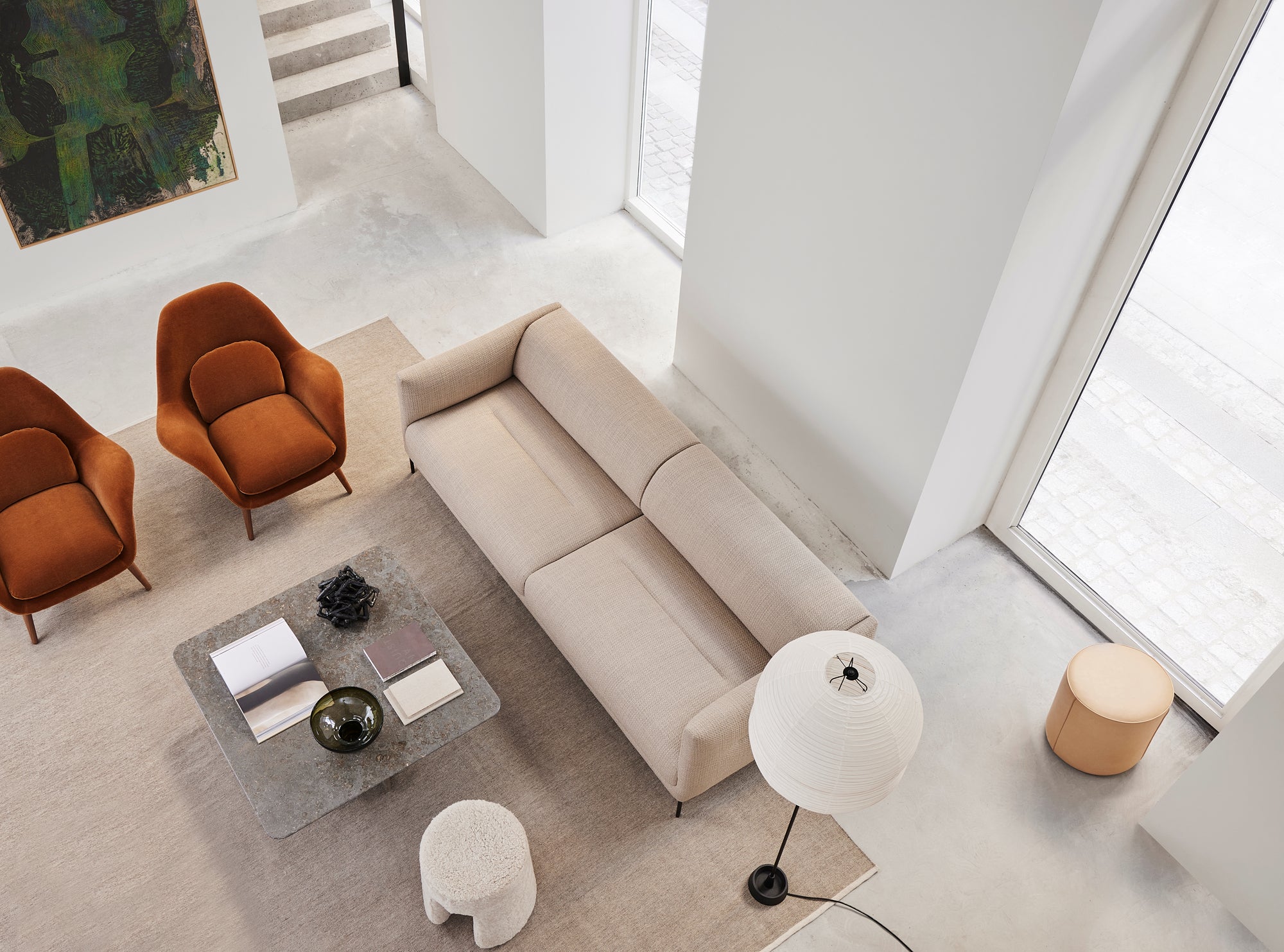 Tableau Stone Coffee Table