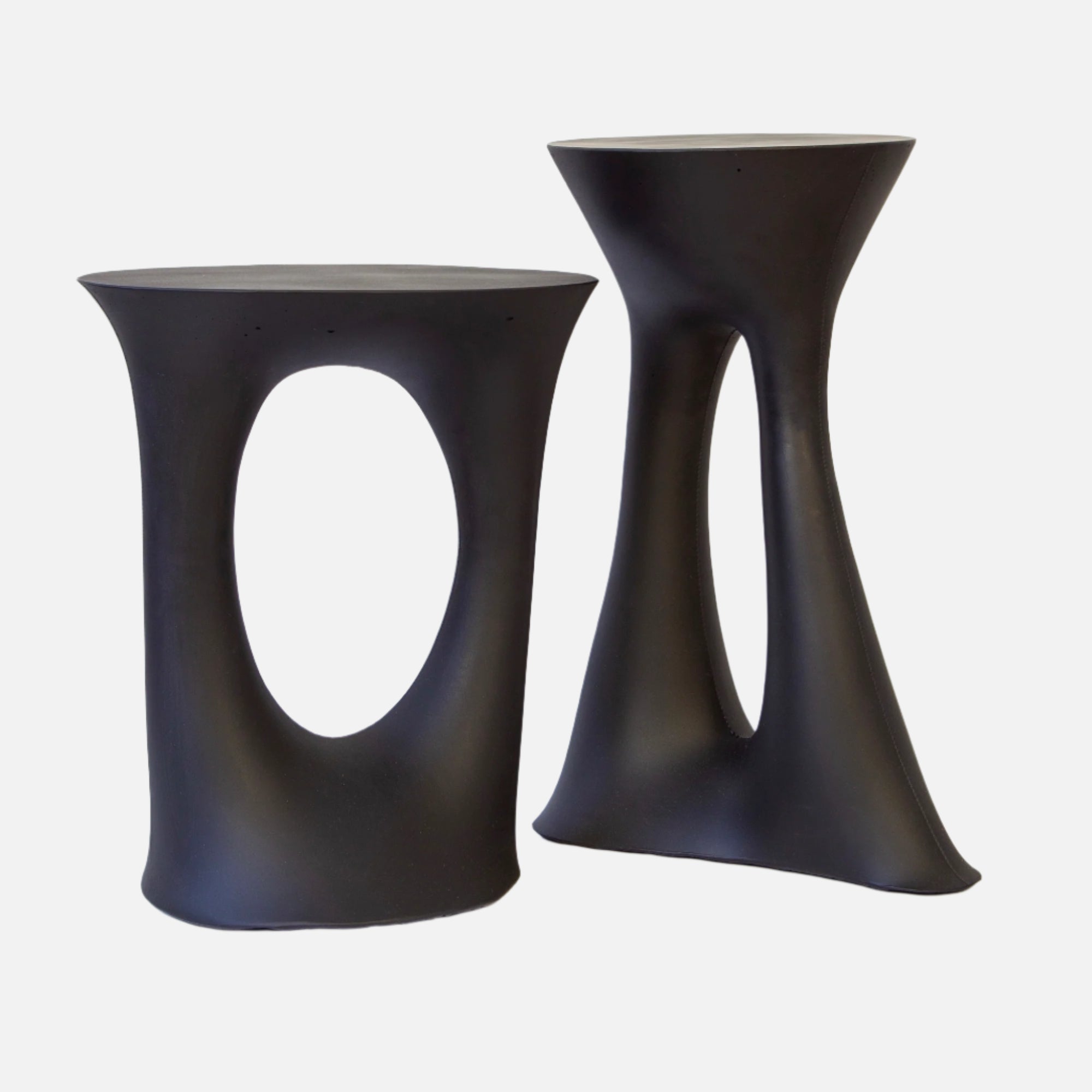 Kreten Side Table Set — Black