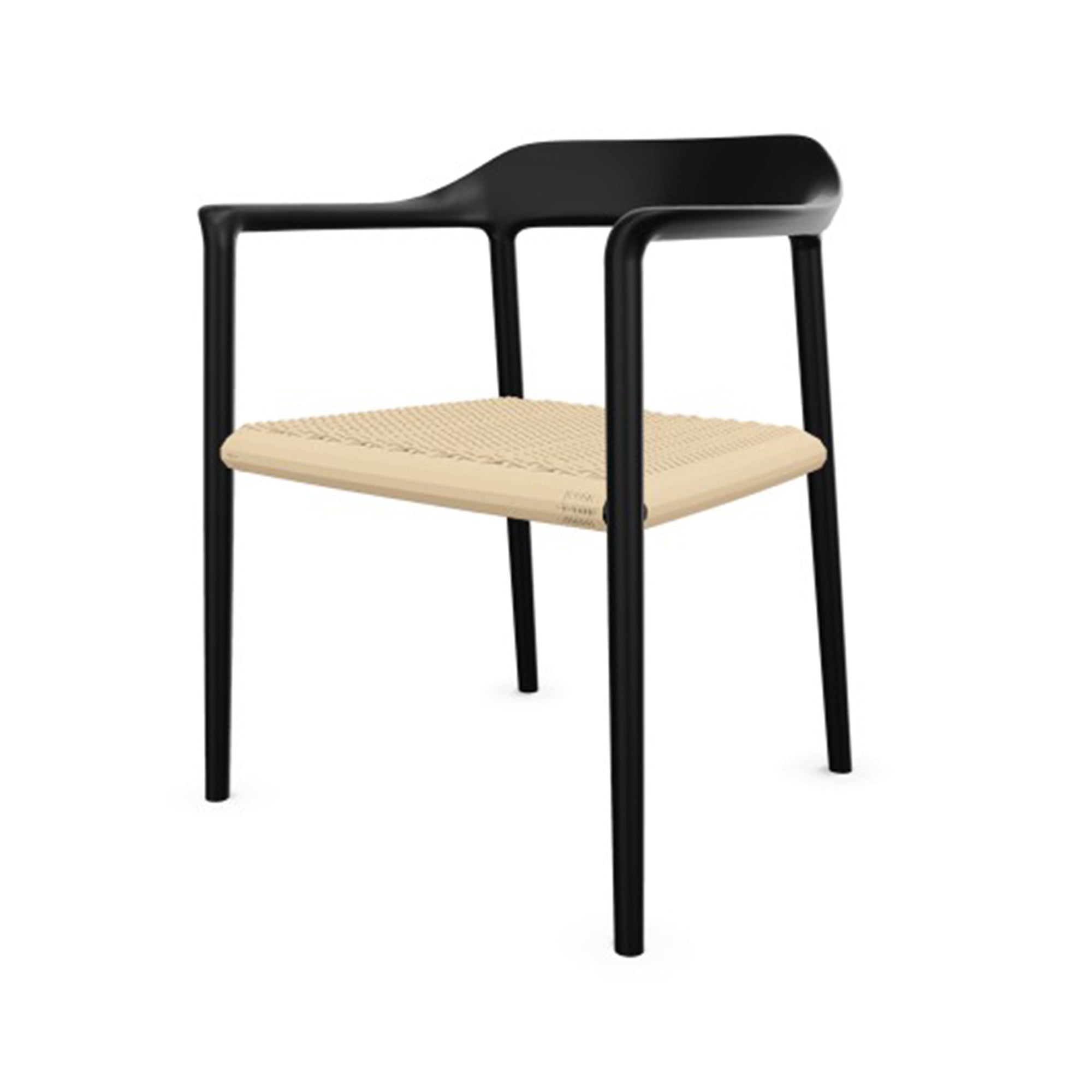 Liceo Dining Armchair — Cord Seat