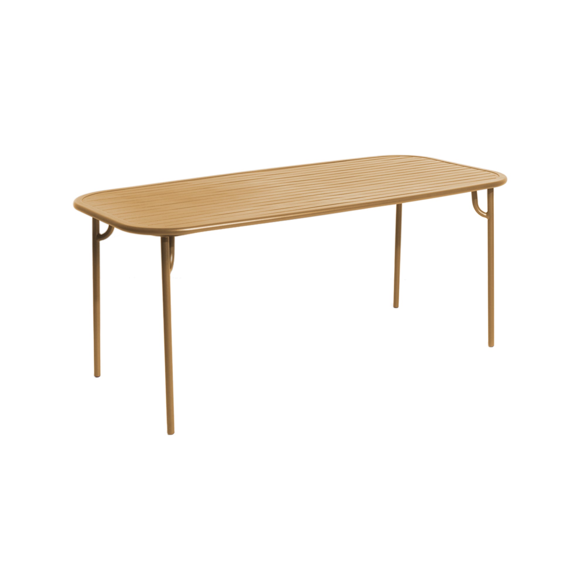 Week-End Dining Table — Slatted Top