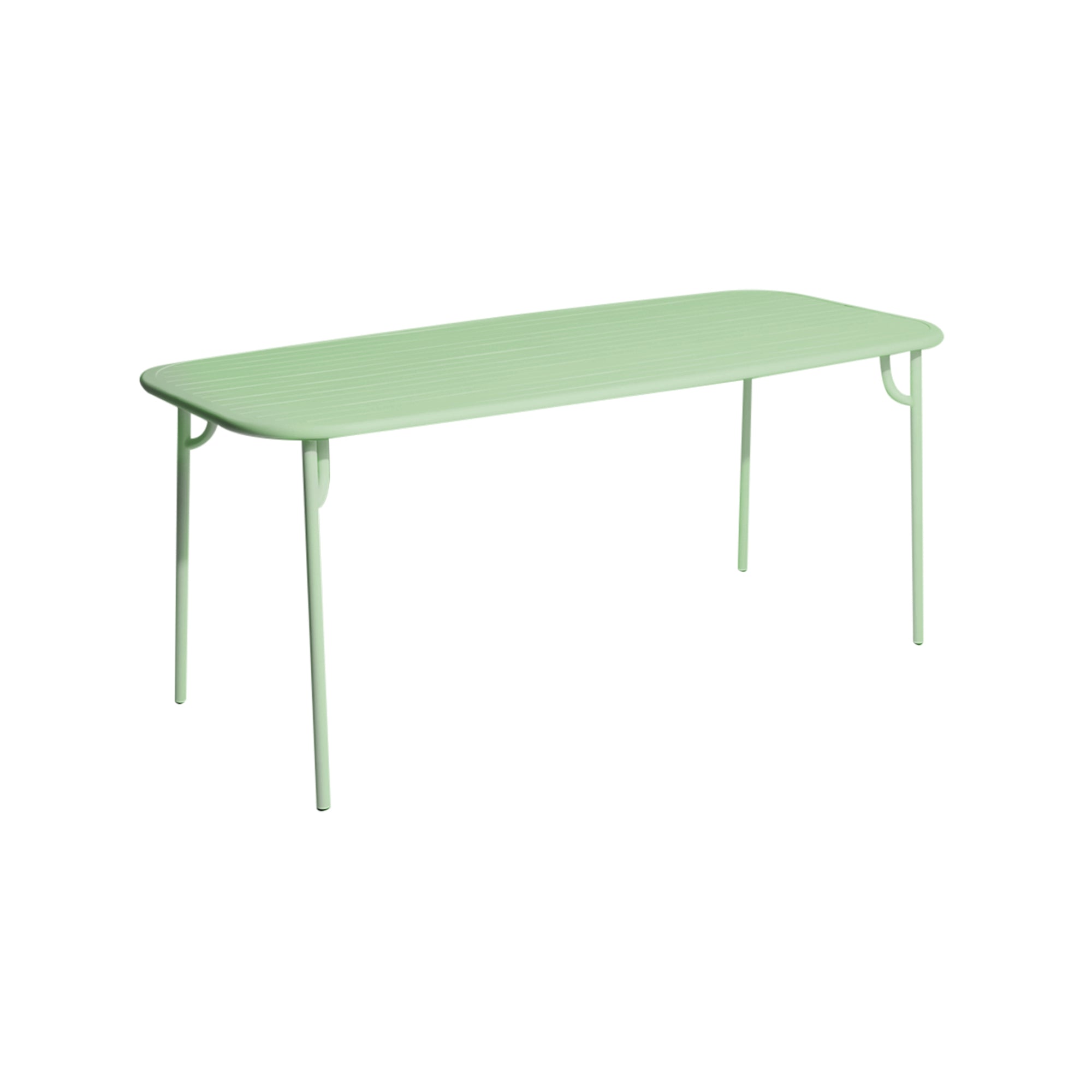 Week-End Dining Table — Slatted Top