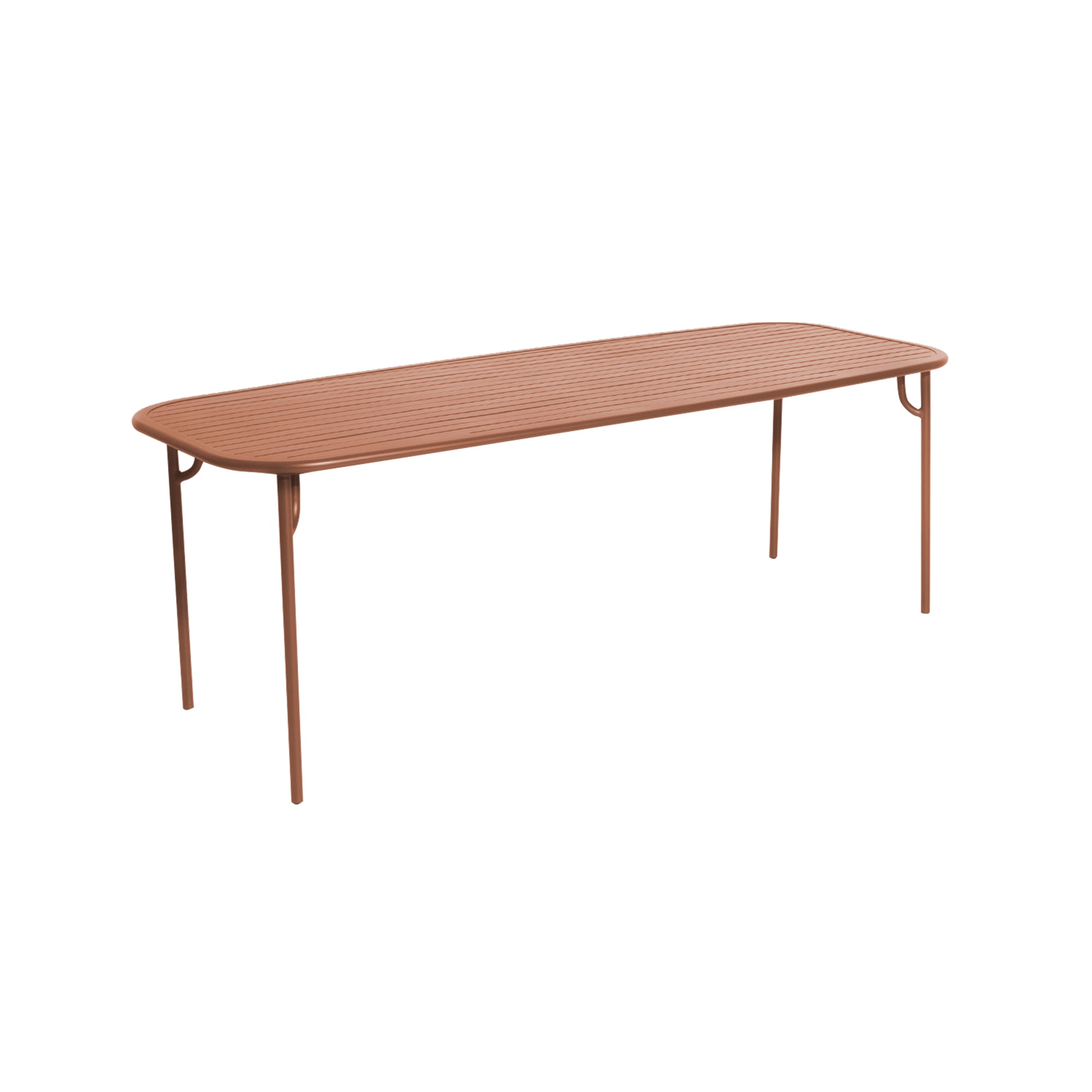 Week-End Dining Table — Slatted Top