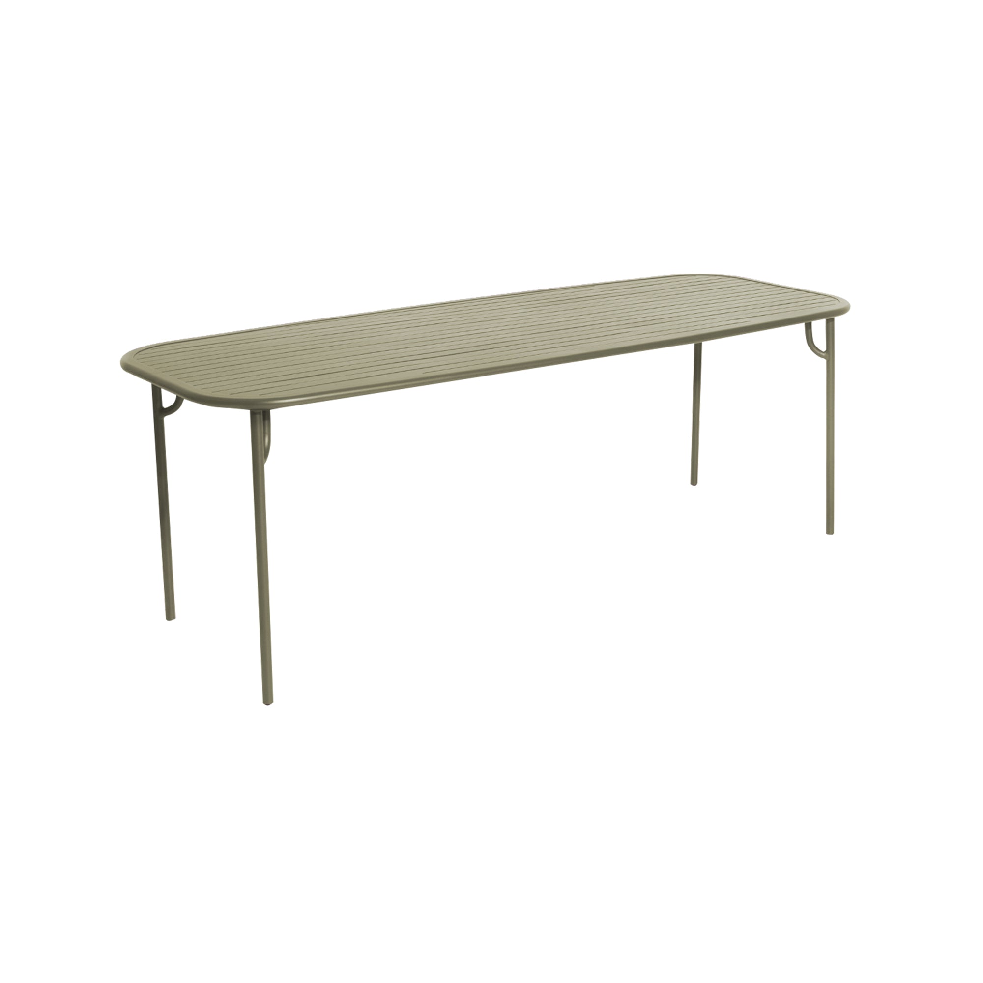 Week-End Dining Table — Slatted Top