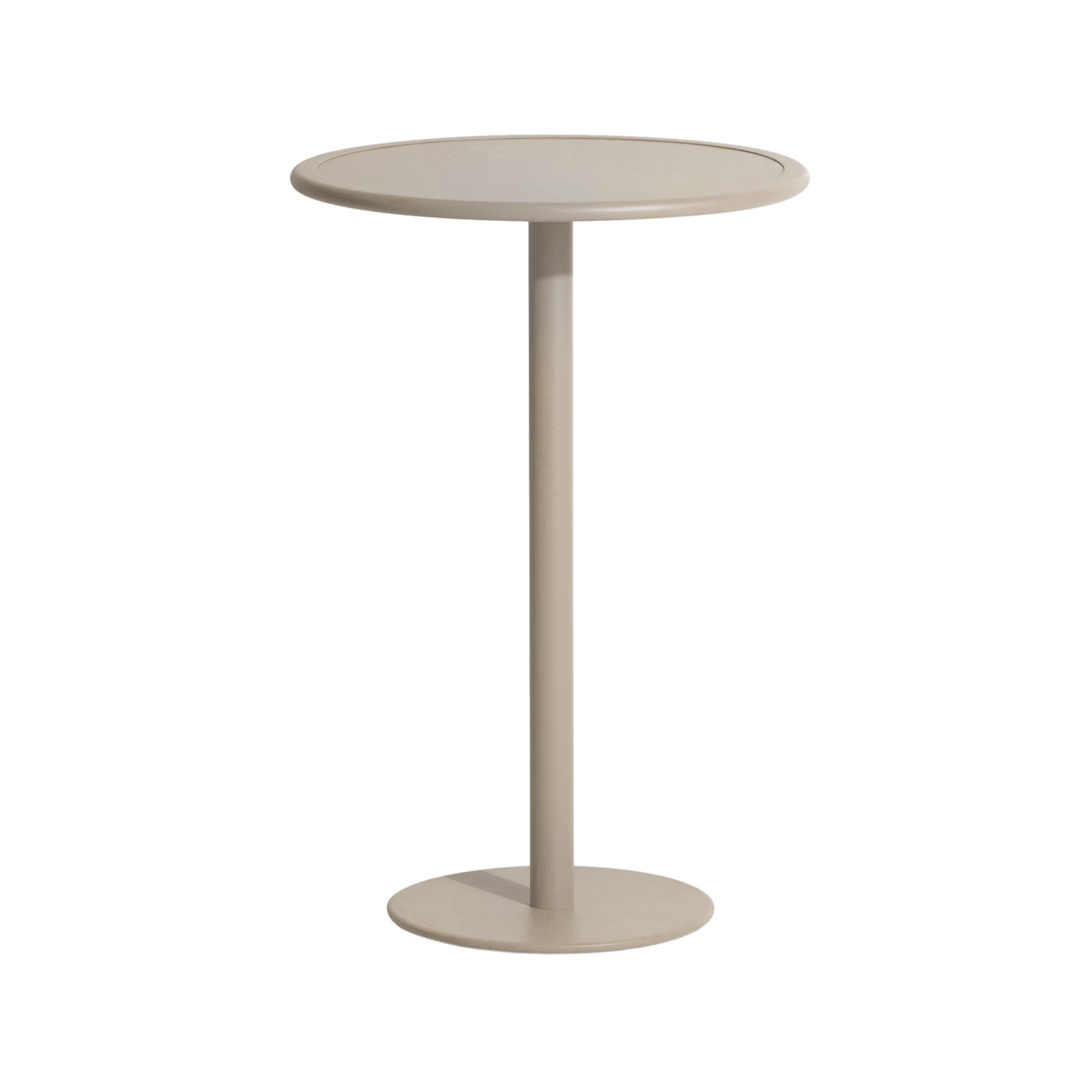 Week-End High Table — Round and Square
