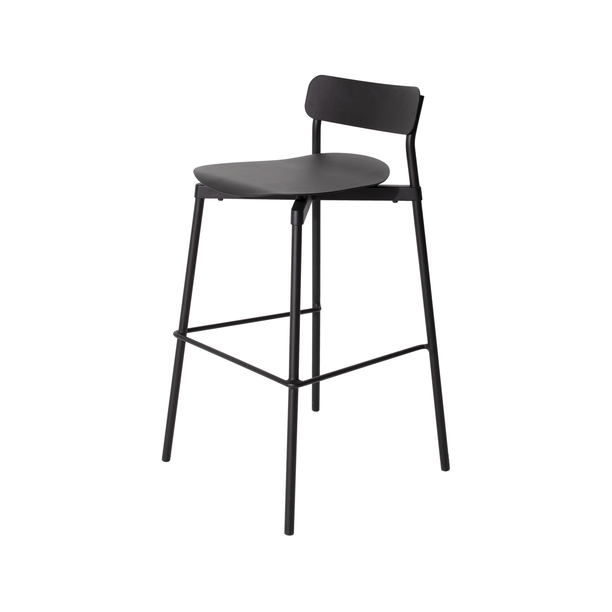 Fromme Bar Stool — Aluminum