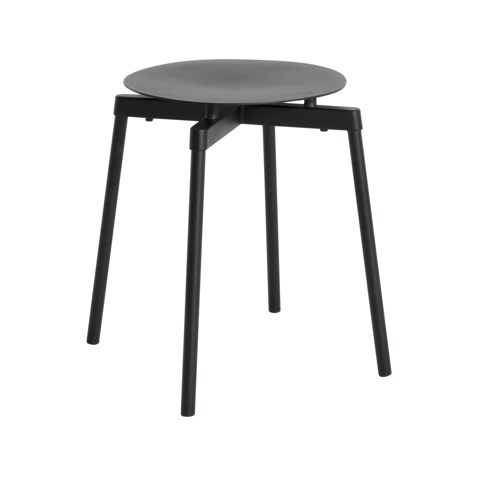 Fromme Stool — Aluminum — Set of 2