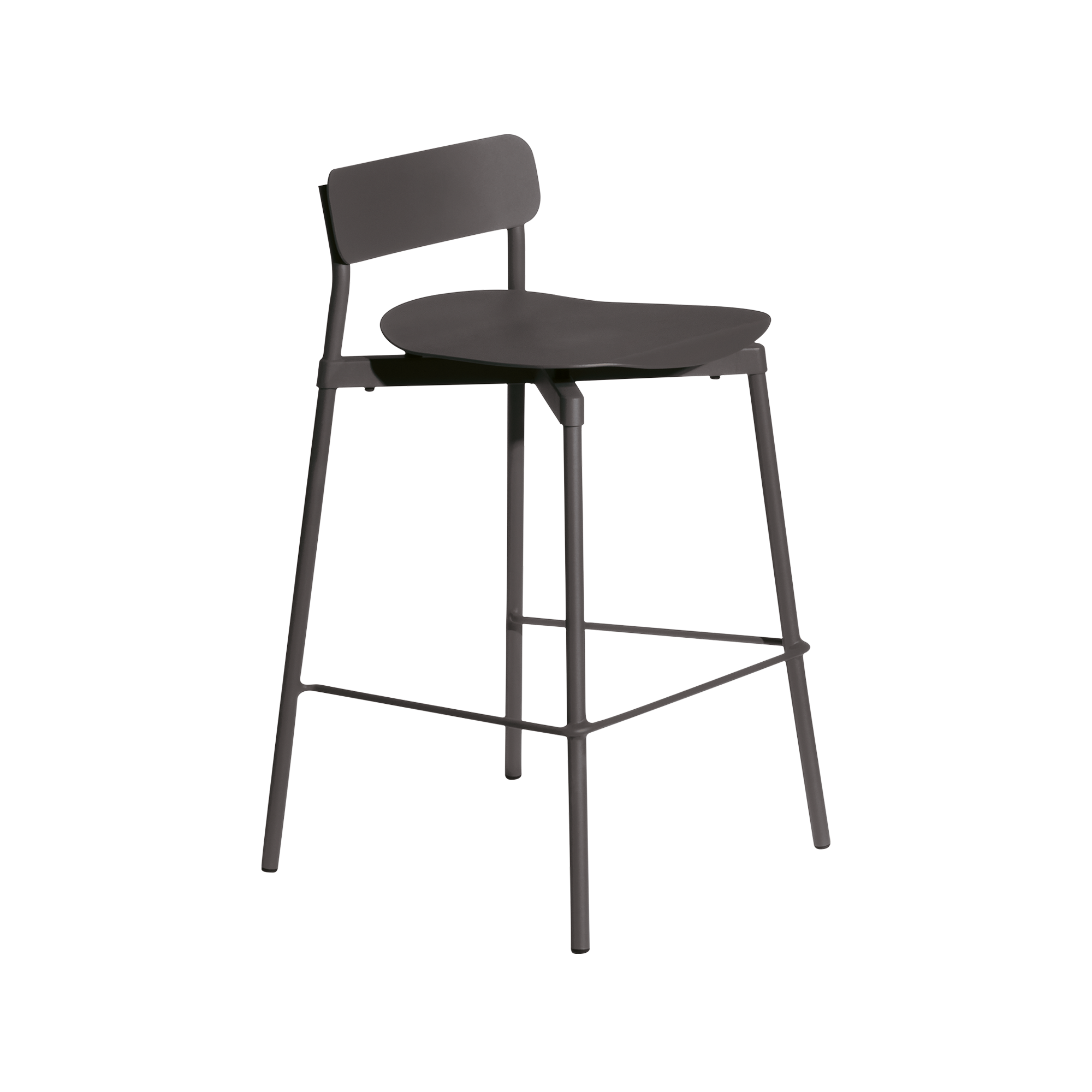 Fromme Bar Stool — Aluminum
