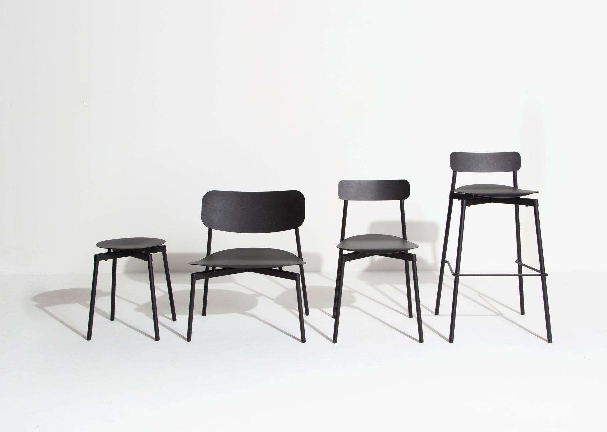 Fromme Bar Stool — Aluminum