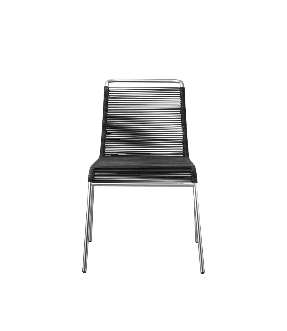 M20 Teglgaard Cord Chair — Brushed Black