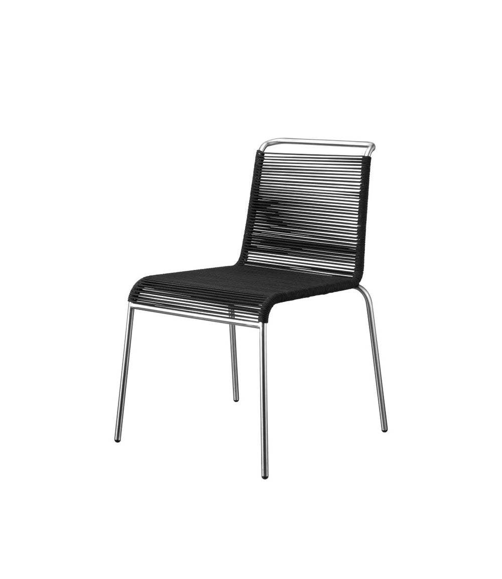 M20 Teglgaard Cord Chair — Brushed Black