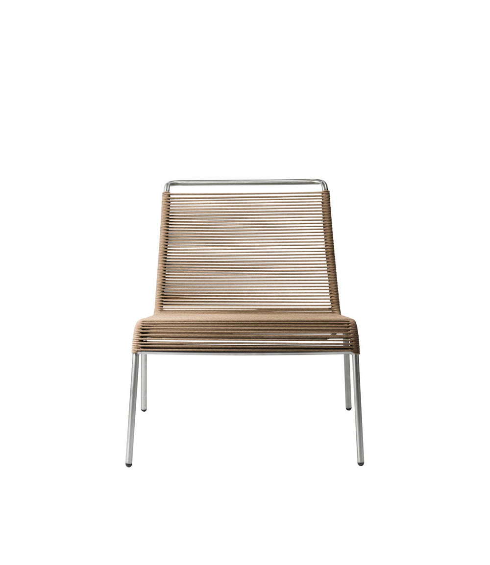 M20L Teglgaard Lounge Cord Chair — Brushed Brown
