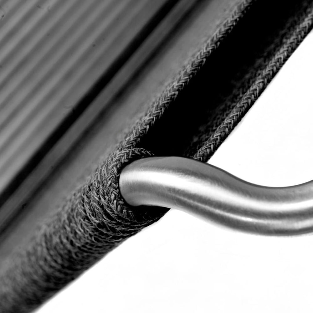 M20L Teglgaard Lounge Cord Chair — Brushed Black
