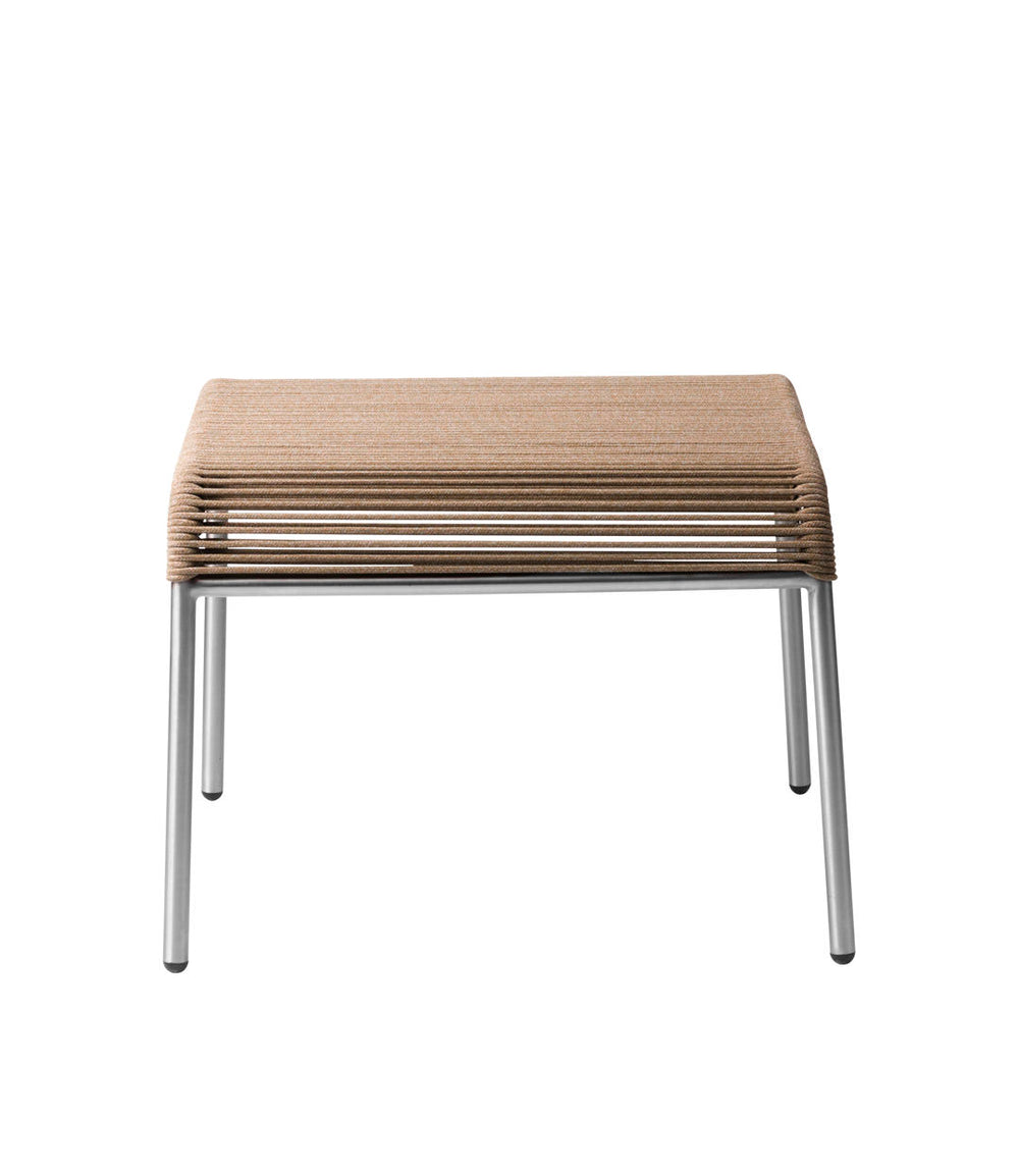 M20S Teglgaard Cord Footrest — Brushed Brown