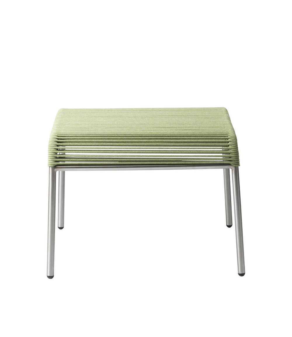 M20S Teglgaard Cord Footrest — Brushed Green