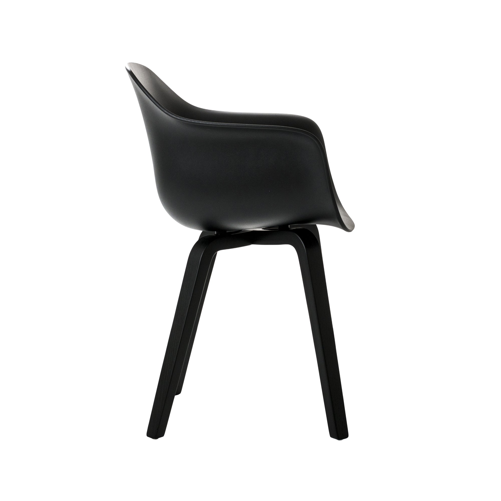 Substance Armchair — Wood Base