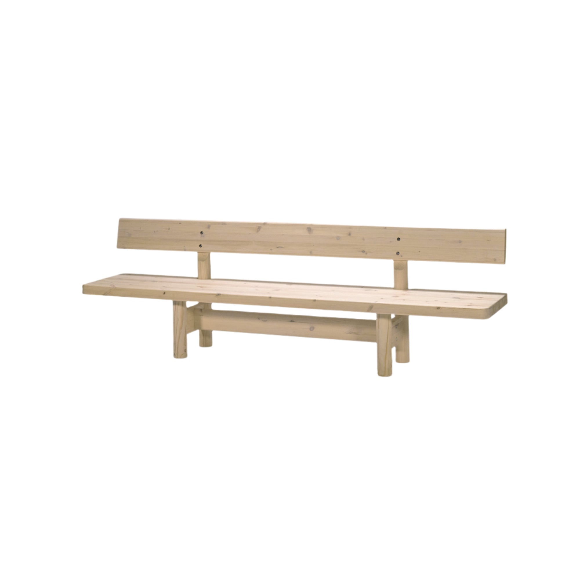 Nordsø Bench with Back