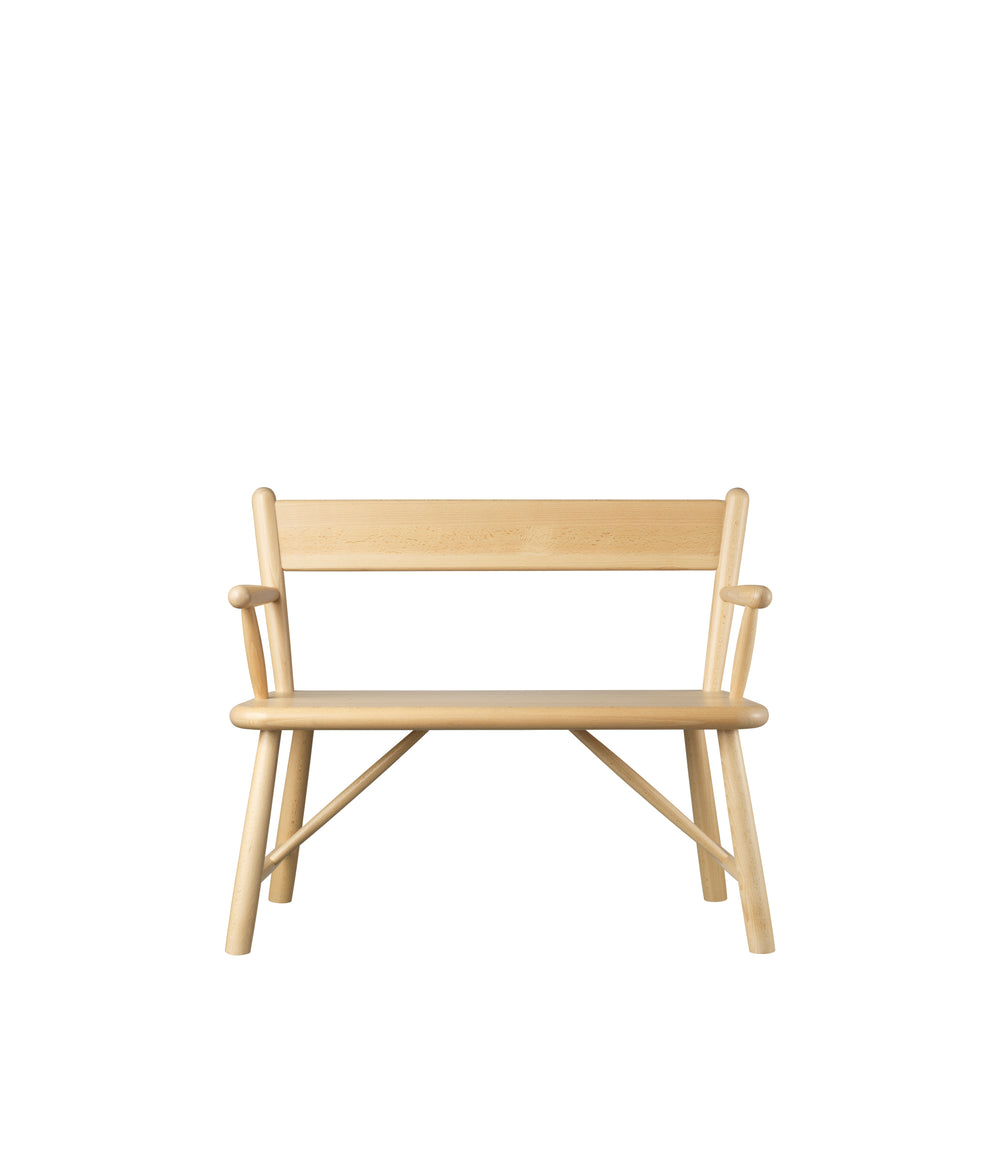 P11 Children's Bench — Nature Lacquered Beech