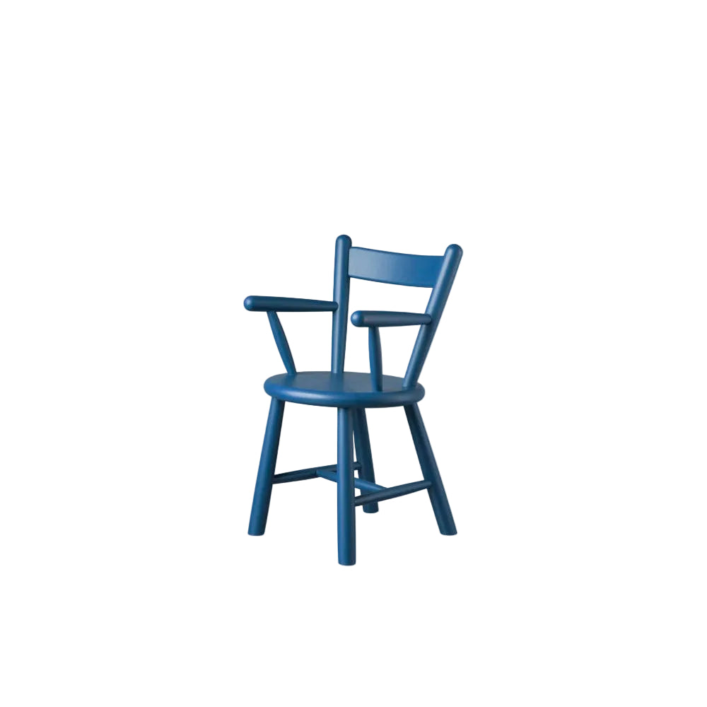 P9 Children's Chair — Blue Painted Beech