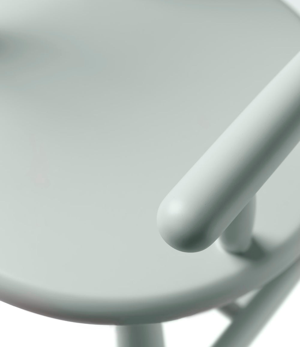 P9 Children's Chair — Blue Grey Painted Beech