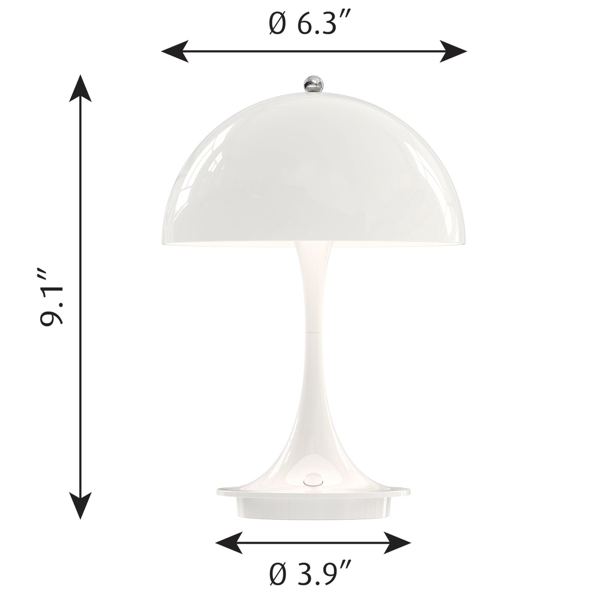 Panthella 160 Portable Lamp