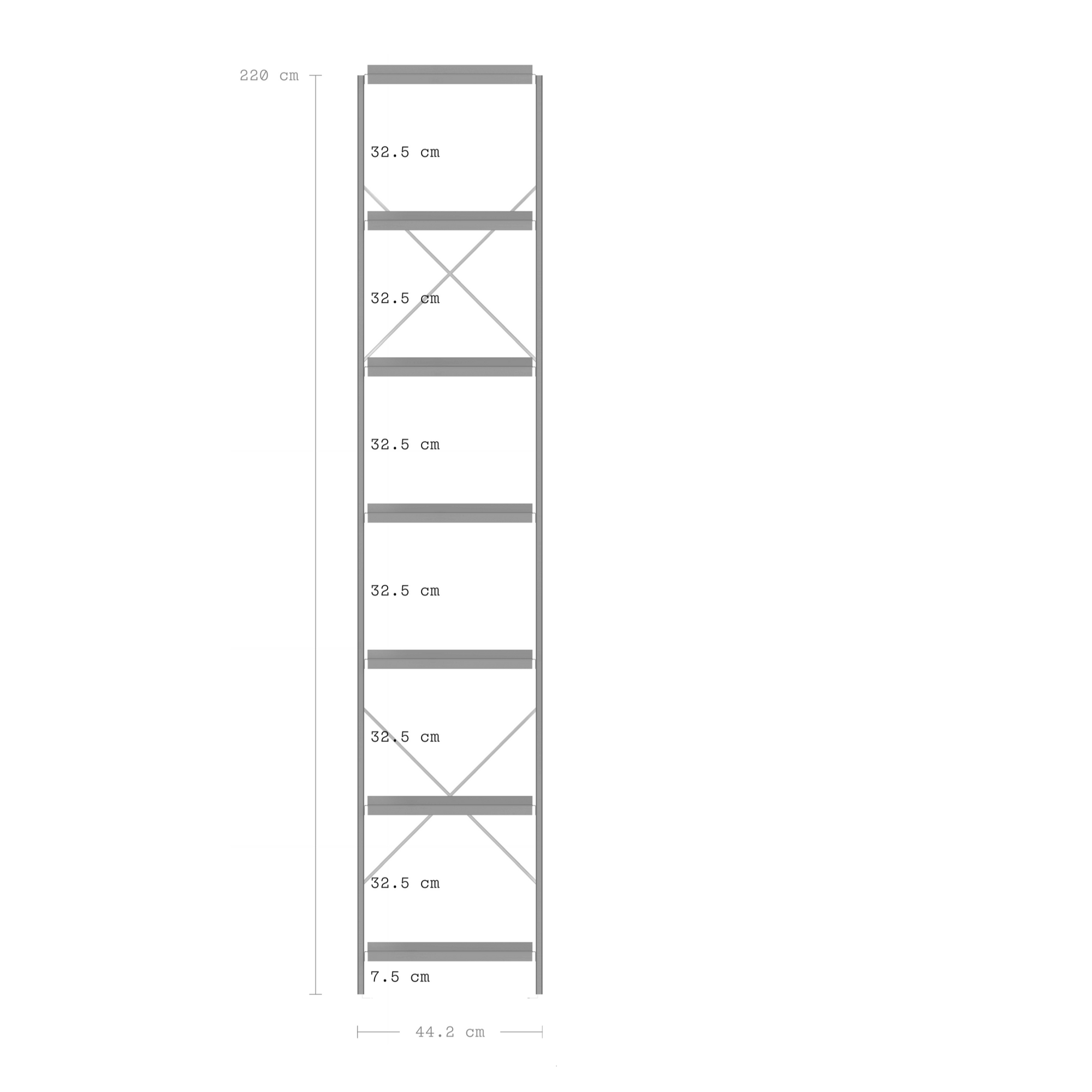 Aluminum Modular Shelf System