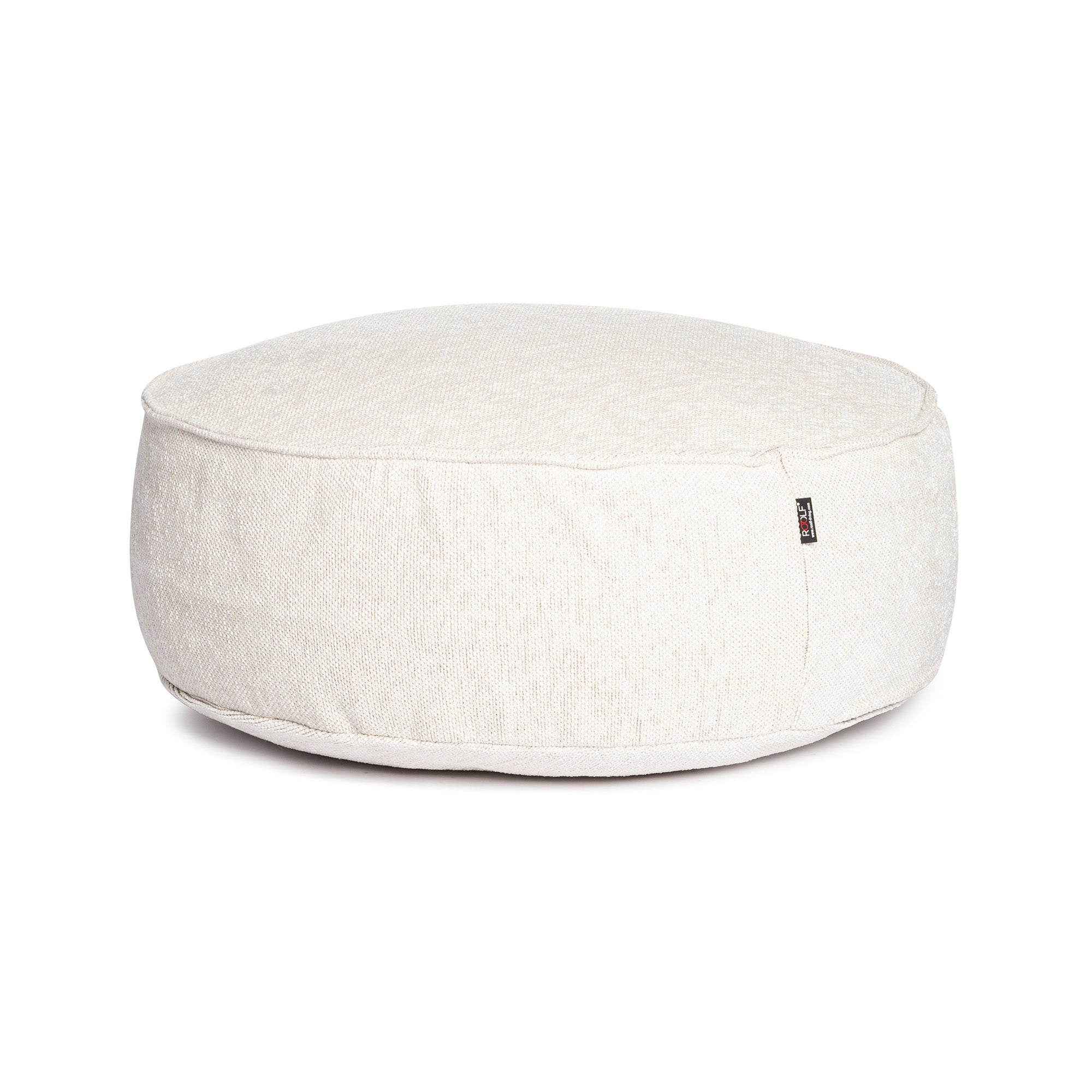 Silky Round Pouf
