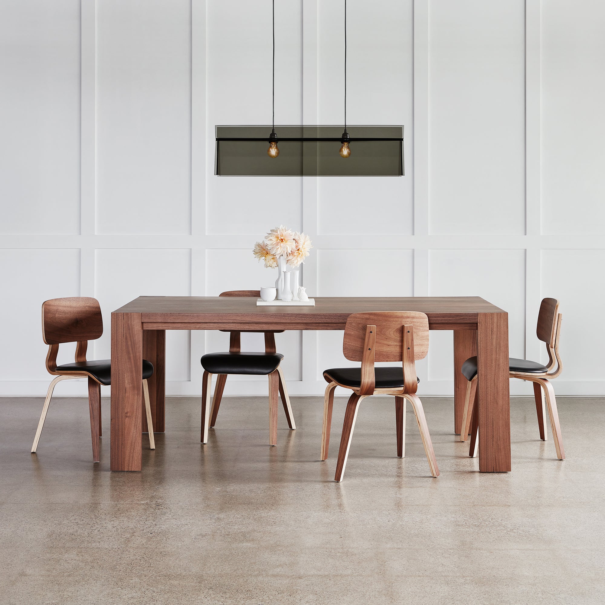 Plank Dining Table and Bench