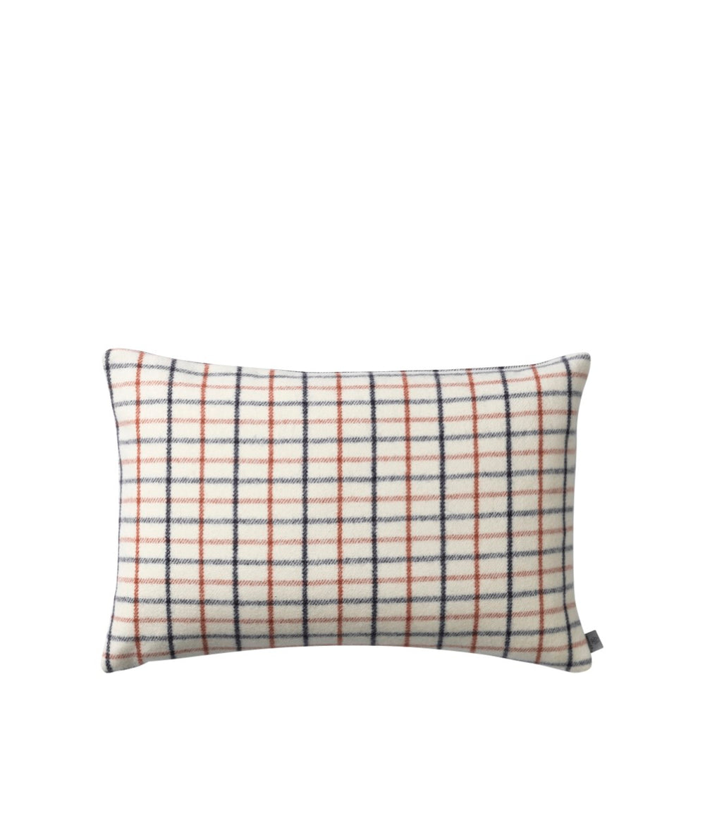 R16 Slotsholmen Rectangle Cushion — Red Wool