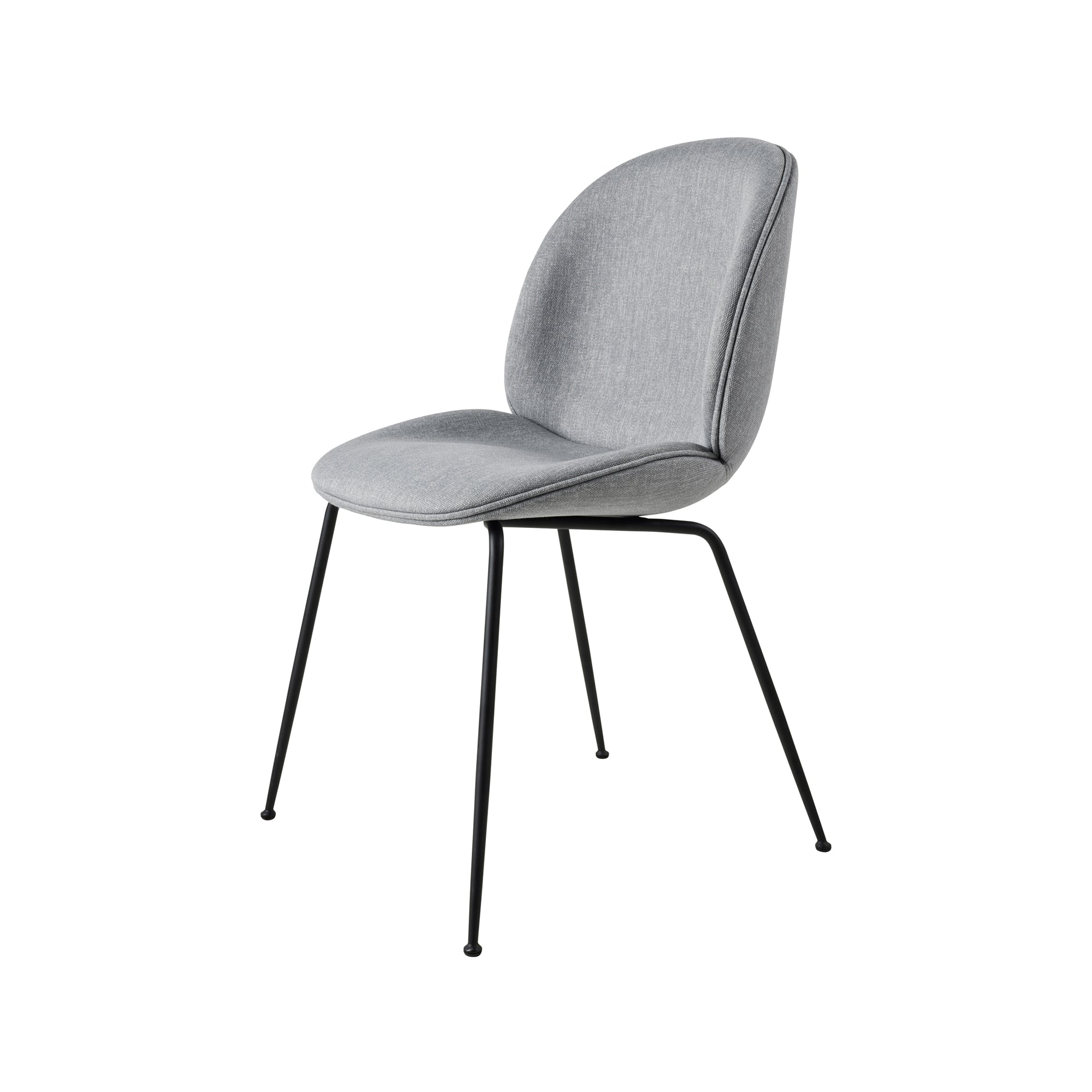 Beetle Dining Chair — Fully Upholstered with Conic Base