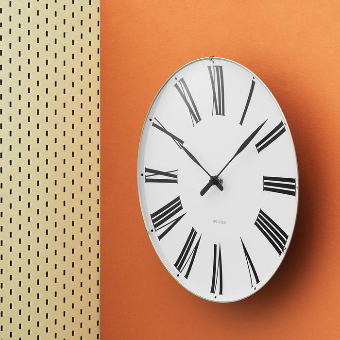 Arne Jacobsen Roman Wall Clock — Extra Large