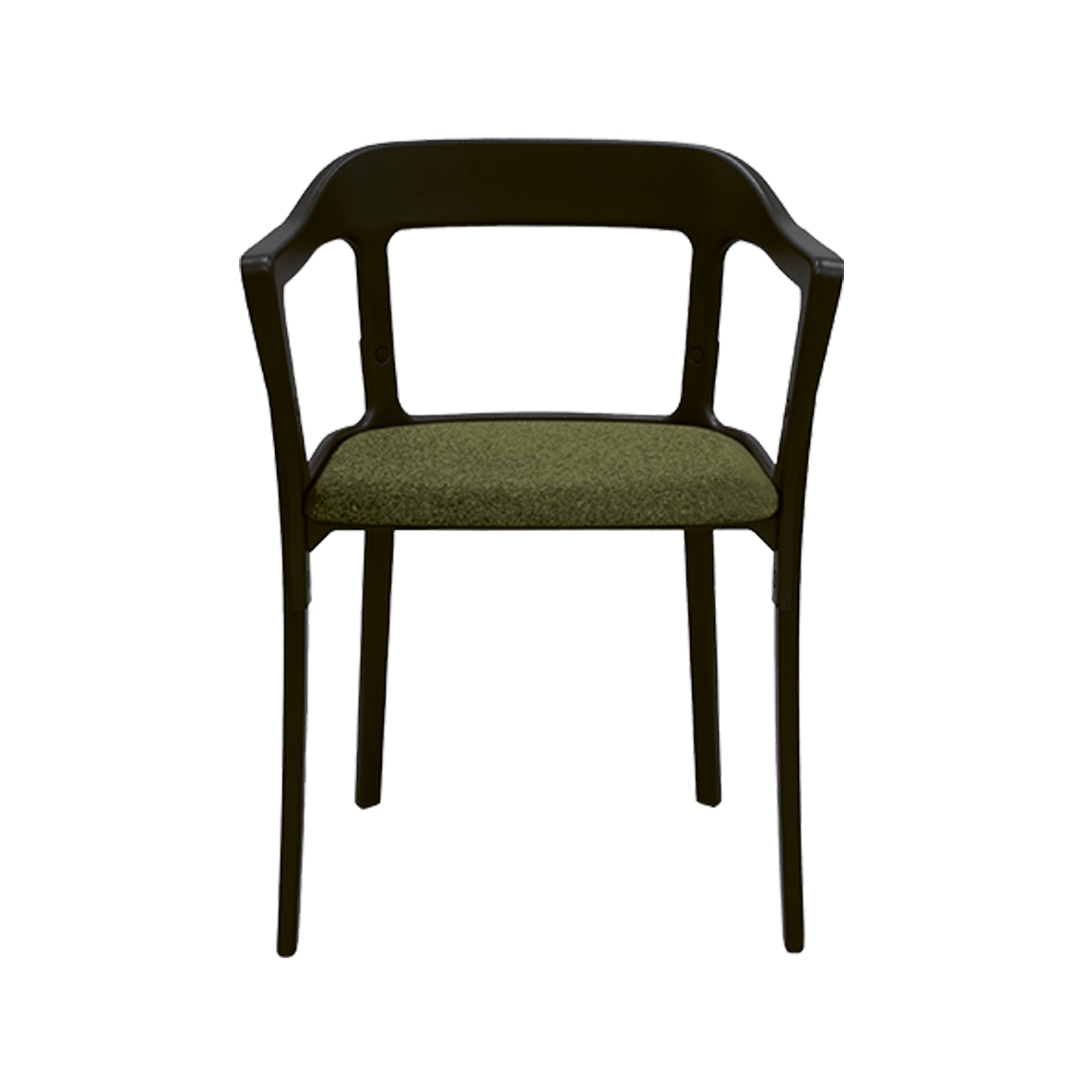 Steelwood Chair — Upholstered