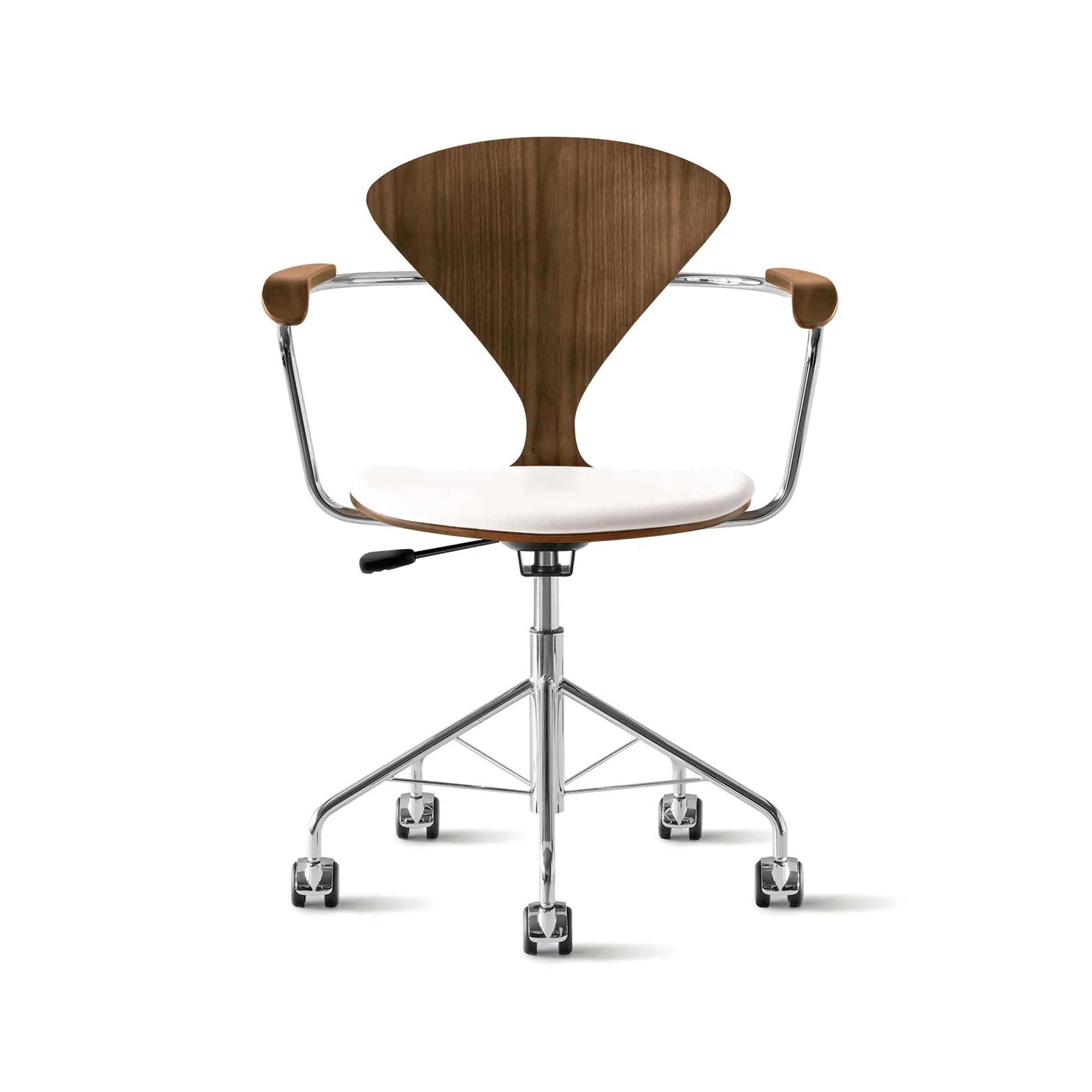 Cherner Swivel Base Armchair with Seat Pad