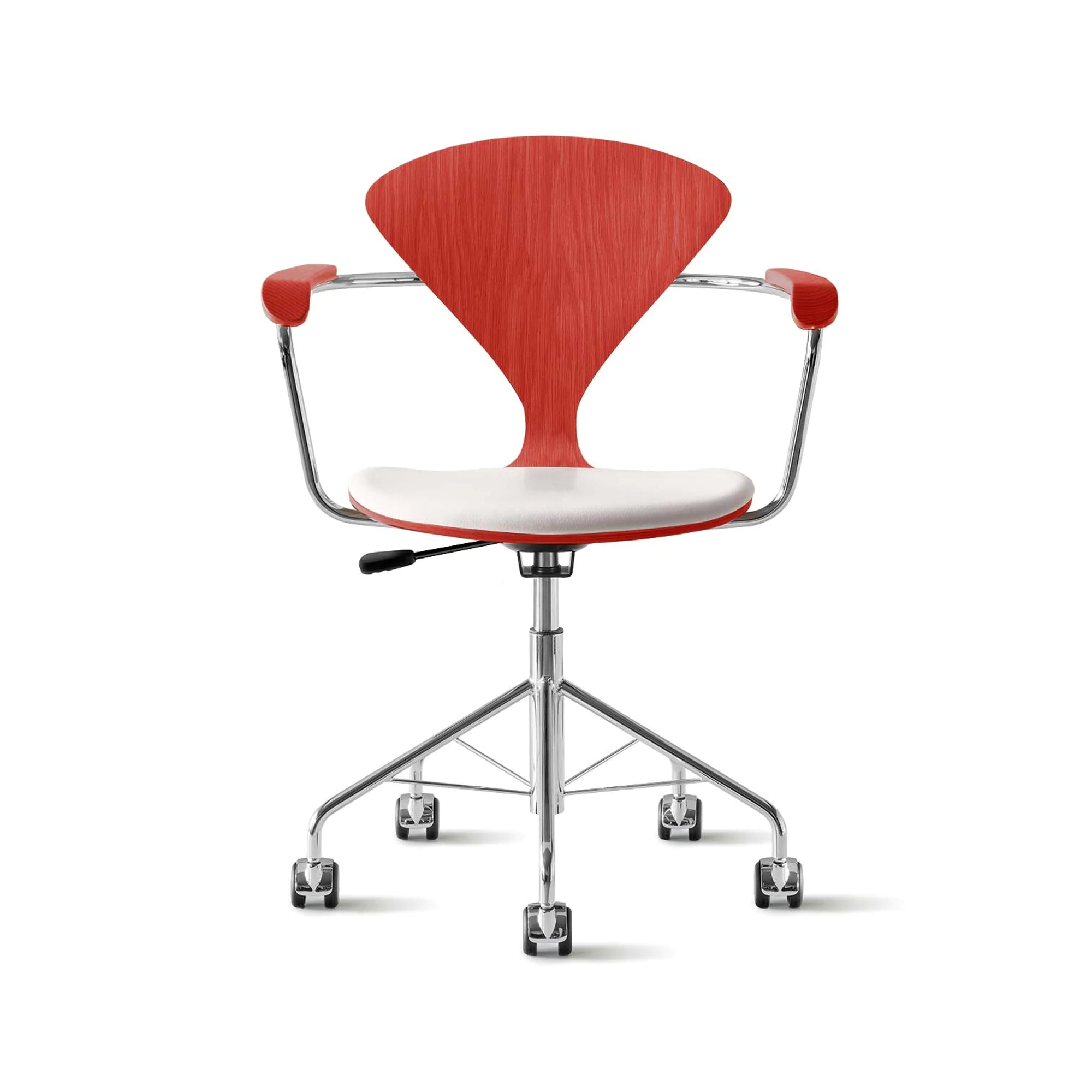 Cherner Swivel Base Armchair with Seat Pad