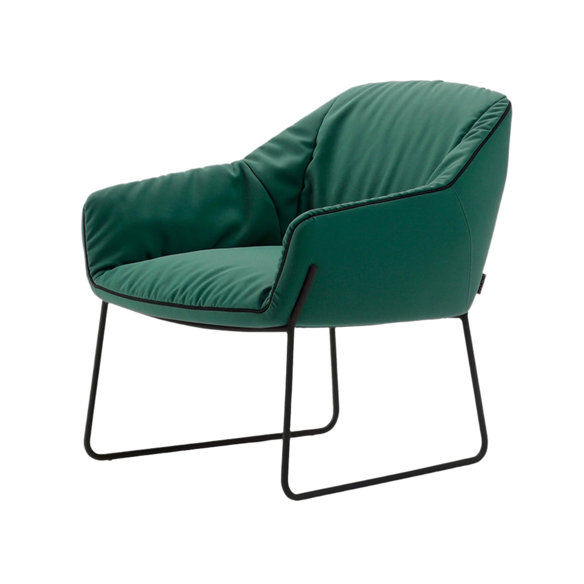 Nido Small Armchair — Sled Base and Zipper