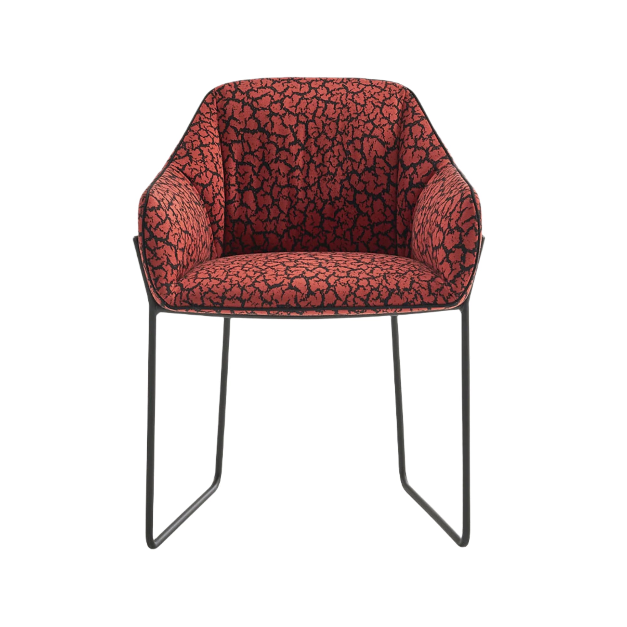 Nido Quilted Dining Chair — Sled Base and Piping
