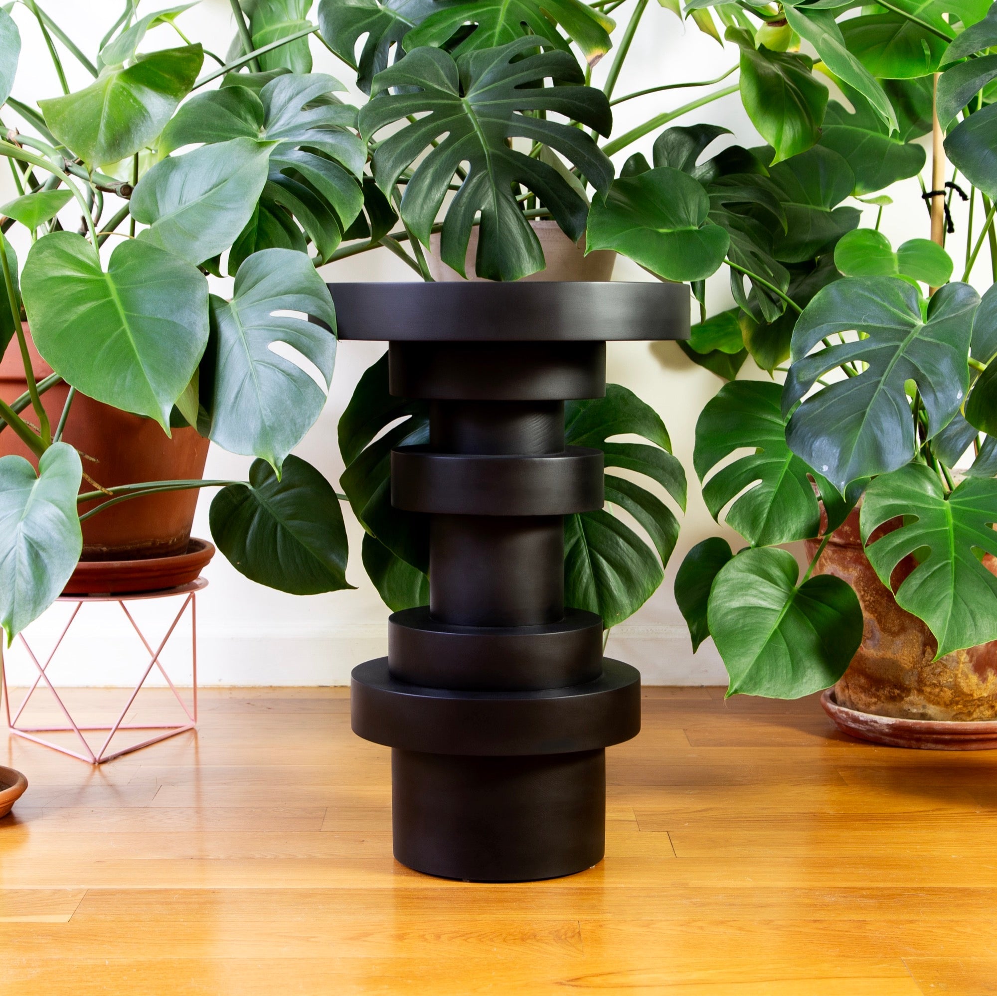 Sass Side Table — Black — Set of 2