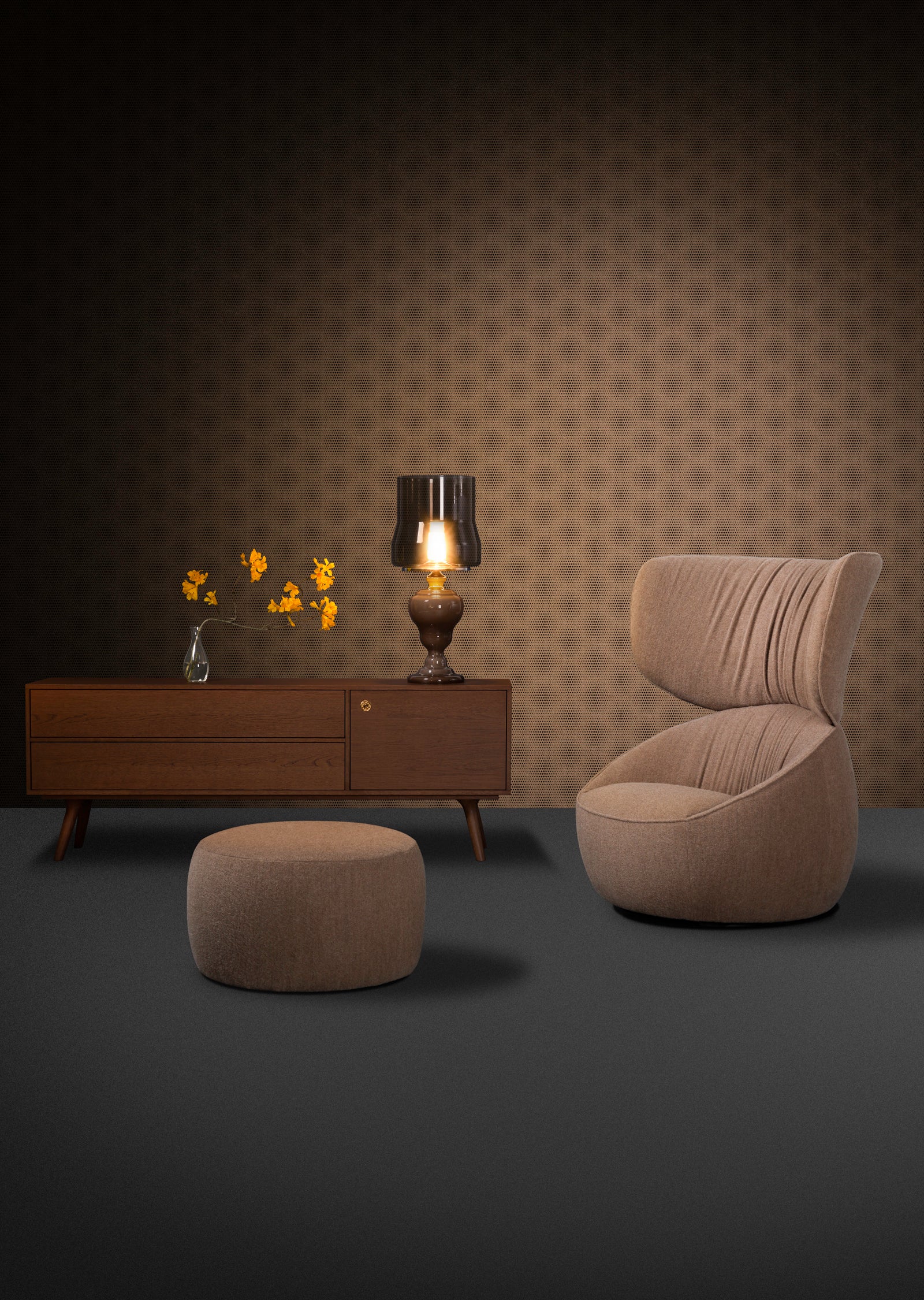 Hana Wingback Armchair