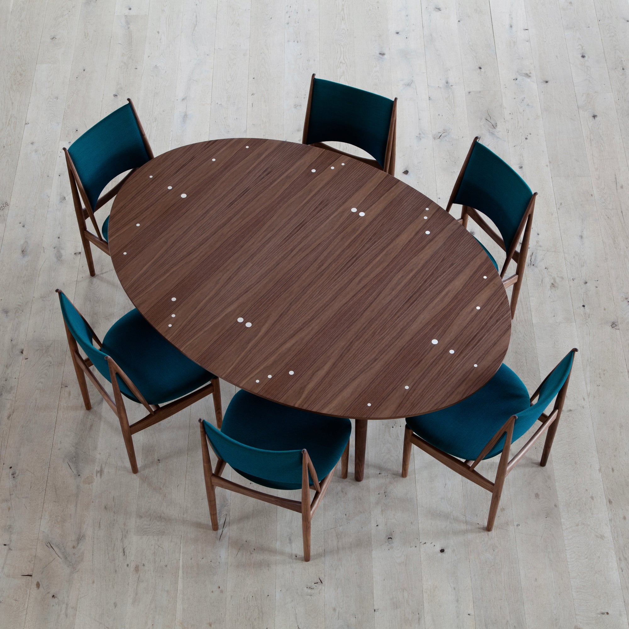 Silver Extension Table