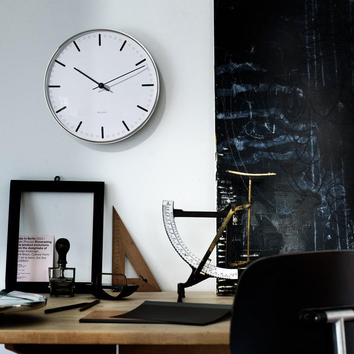 Arne Jacobsen City Hall Wall Clock — Large