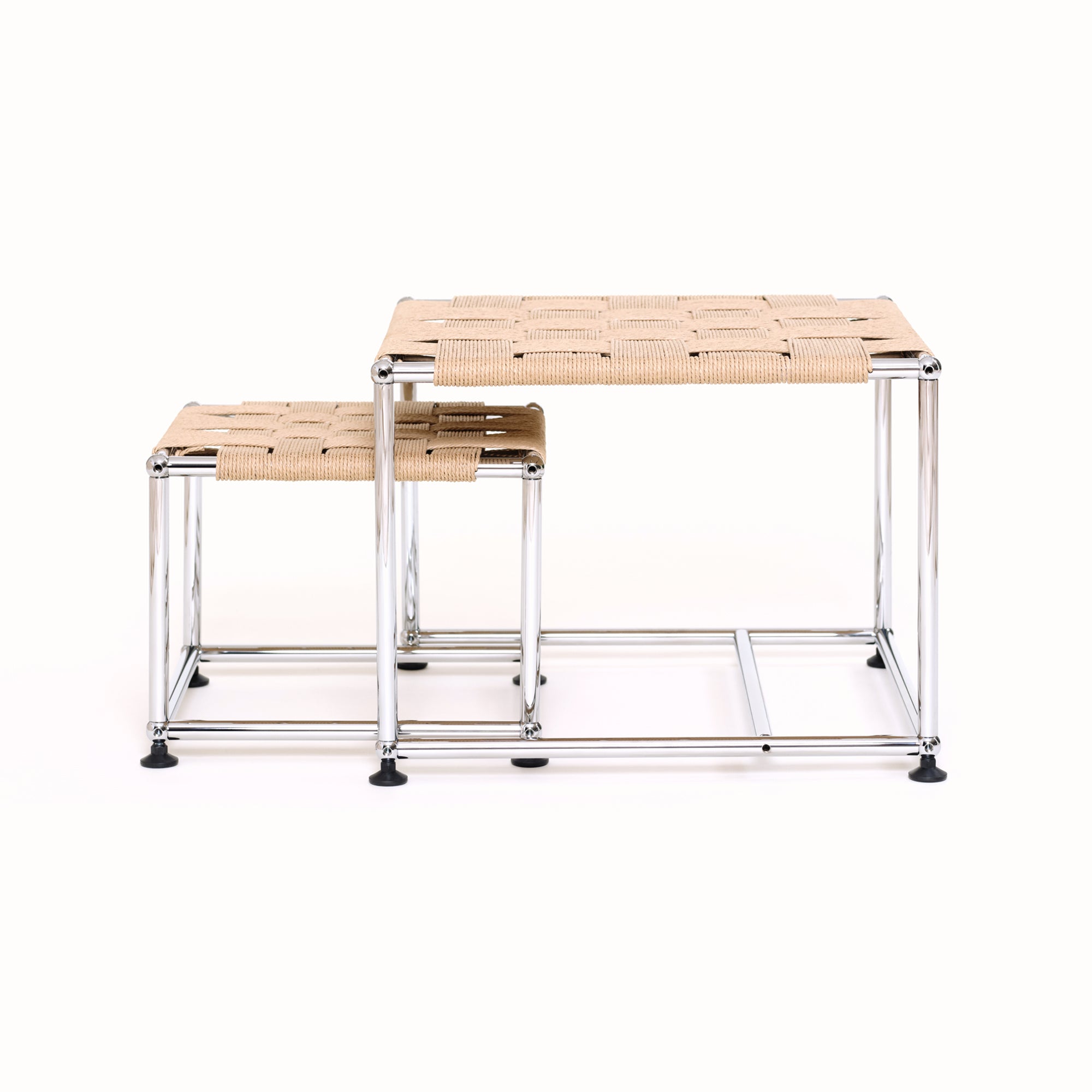 Woven Structures Nesting Tables