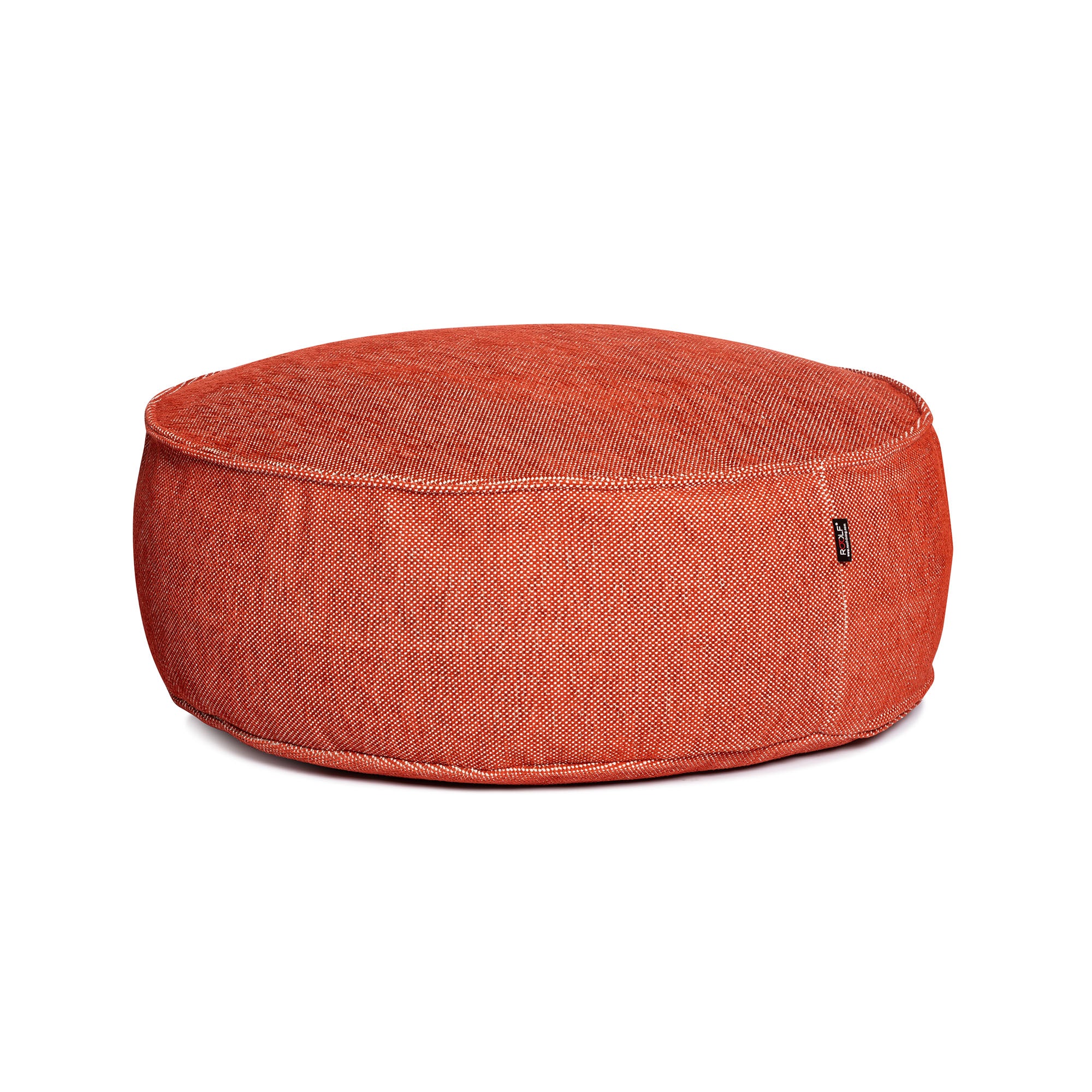 Silky Round Pouf