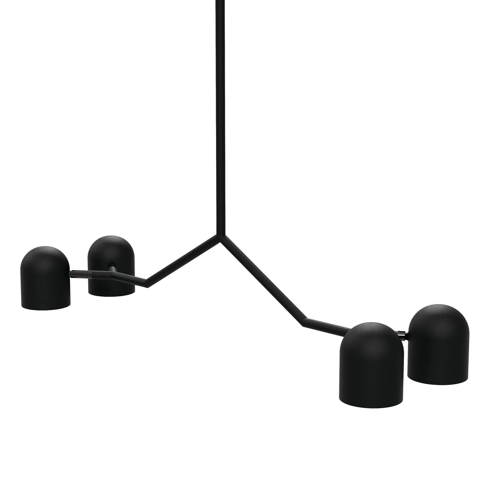 Tandem 4-Head Pendant Lamp