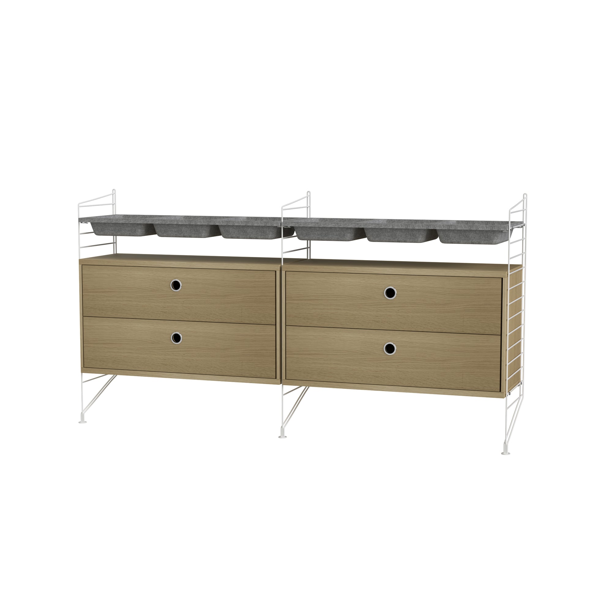 String System Shelving — Bedroom Bundle G