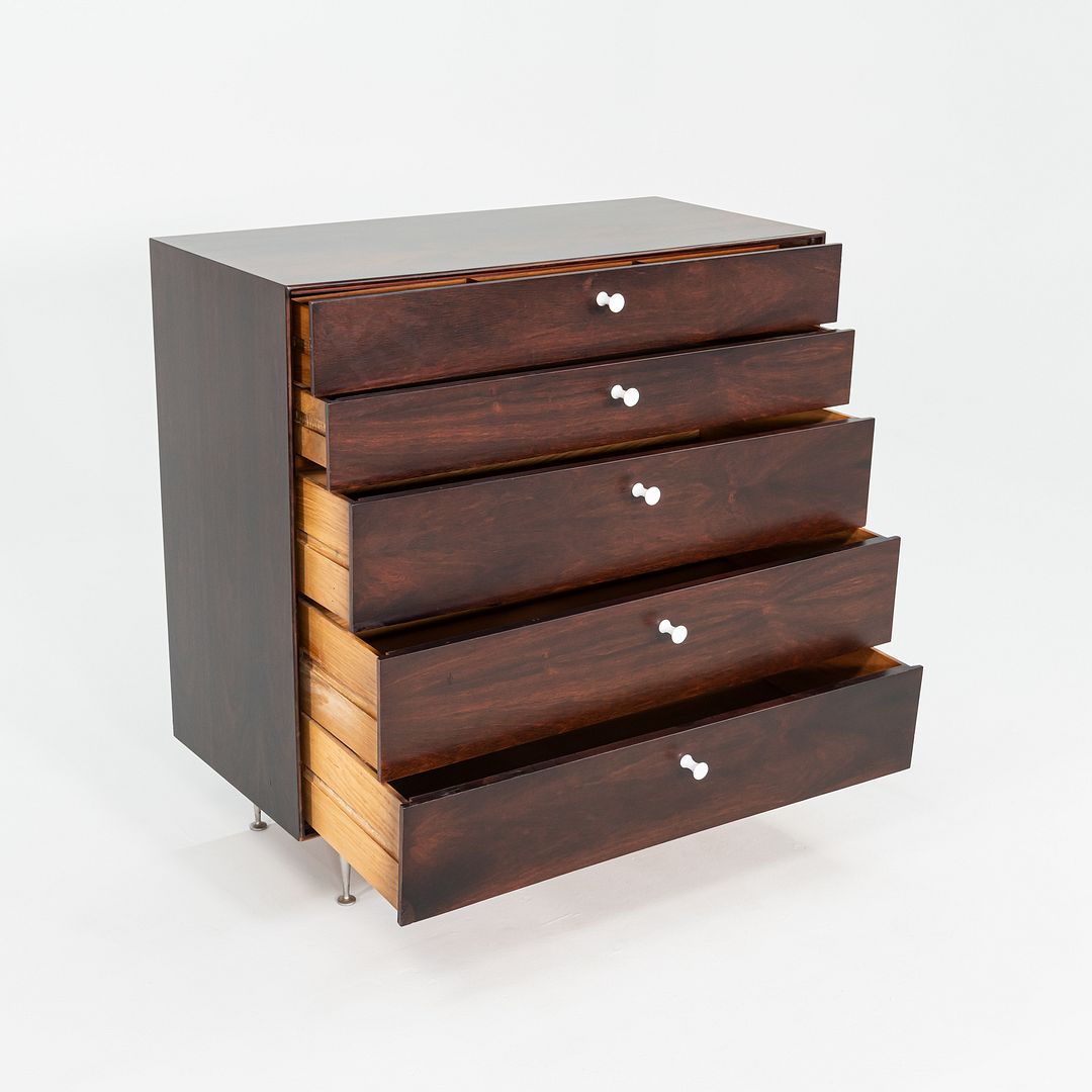 Thin Edge Rosewood 5-Drawer Dresser
